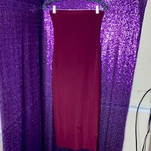 Wine tube dress from forever 21 size small